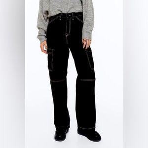 Black H&M Cargo Pants